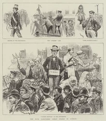 Der große Streik der Dockarbeiter in London